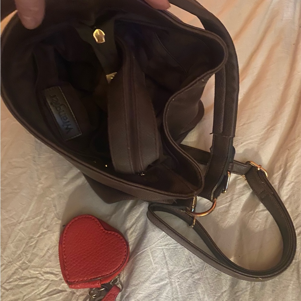 Leather Purses & Handbags Hobo Crossbody Bags Women,by Johnny Moon for Wrangler - Picture 8 of 8